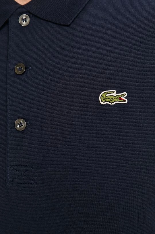 Ανδρικά Πόλο μπλουζάκια Βαμβακερό μπλουζάκι πόλο Lacoste ναυτικό μπλε 7 Ανδρικά Πόλο μπλουζάκια Βαμβακερό μπλουζάκι πόλο Lacoste ναυτικό μπλε - Image 5