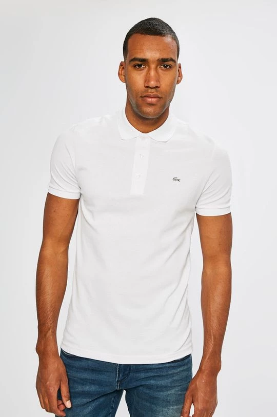 Ανδρικά Πόλο μπλουζάκια Lacoste - Πόλο γκρί 3 Ανδρικά Πόλο μπλουζάκια Lacoste - Πόλο γκρί