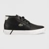 Ανδρικά Sneakers Δερμάτινα αθλητικά παπούτσια Lacoste Chukka , χρώμα: μαύρο -Εξοδος Lacoste Κατάστημα unnamed file 109