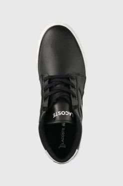 Ανδρικά Sneakers Δερμάτινα αθλητικά παπούτσια Lacoste Chukka , χρώμα: μαύρο -Εξοδος Lacoste Κατάστημα unnamed file 112