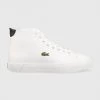 Ανδρικά Sneakers Δερμάτινα αθλητικά παπούτσια Lacoste Mid , χρώμα: άσπρο -Εξοδος Lacoste Κατάστημα unnamed file 114
