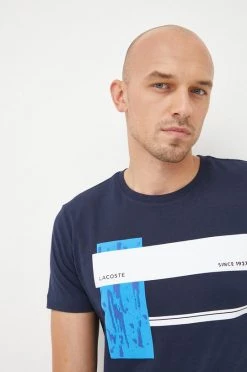 Ανδρικά Μπλουζάκια Βαμβακερό μπλουζάκι Lacoste ναυτικό μπλε 10 Ανδρικά Μπλουζάκια Βαμβακερό μπλουζάκι Lacoste ναυτικό μπλε -Εξοδος Lacoste Κατάστημα unnamed file 1181