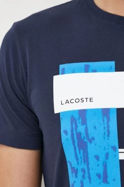 Ανδρικά Μπλουζάκια Βαμβακερό μπλουζάκι Lacoste ναυτικό μπλε 11 Ανδρικά Μπλουζάκια Βαμβακερό μπλουζάκι Lacoste ναυτικό μπλε -Εξοδος Lacoste Κατάστημα unnamed file 1182