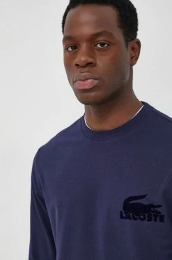Ανδρικά Χωρίς φερμουάρ Μπλούζα Lacoste ναυτικό μπλε, -Εξοδος Lacoste Κατάστημα unnamed file 1202