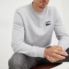 Ανδρικά Χωρίς φερμουάρ Βαμβακερή μπλούζα Lacoste γκρι, -Εξοδος Lacoste Κατάστημα unnamed file 124