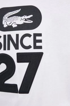 Ανδρικά Μακρυμάνικα Βαμβακερό πουκάμισο με μακριά μανίκια Lacoste άσπρο -Εξοδος Lacoste Κατάστημα unnamed file 1249