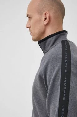 Ανδρικά Με φερμουάρ Μπλούζα Lacoste χρώμα: γκρι -Εξοδος Lacoste Κατάστημα unnamed file 1257