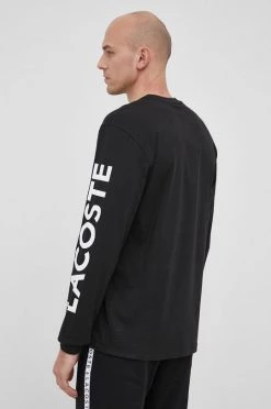Ανδρικά Μακρυμάνικα Βαμβακερό πουκάμισο με μακριά μανίκια Lacoste μαύρο -Εξοδος Lacoste Κατάστημα unnamed file 1266