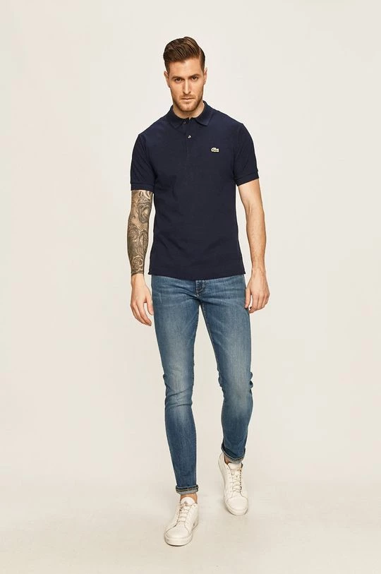 Ανδρικά Πόλο μπλουζάκια Lacoste - Πόλο κάστανο 4 Ανδρικά Πόλο μπλουζάκια Lacoste - Πόλο κάστανο - Image 2