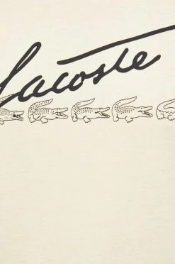 Ανδρικά Μπλουζάκια Βαμβακερό μπλουζάκι Lacoste κίτρινο -Εξοδος Lacoste Κατάστημα unnamed file 1374