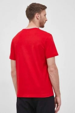 Ανδρικά Μπλουζάκια Βαμβακερό μπλουζάκι Lacoste κόκκινο -Εξοδος Lacoste Κατάστημα unnamed file 1418