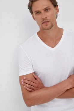 Ανδρικά Μπλουζάκια Βαμβακερό μπλουζάκι Lacoste άσπρο -Εξοδος Lacoste Κατάστημα unnamed file 1453