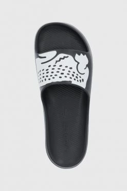 Ανδρικά Παντόφλες Lacoste χρώμα: μαύρο -Εξοδος Lacoste Κατάστημα unnamed file 1472