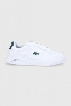 Ανδρικά Sneakers Δερμάτινα παπούτσια Lacoste άσπρο