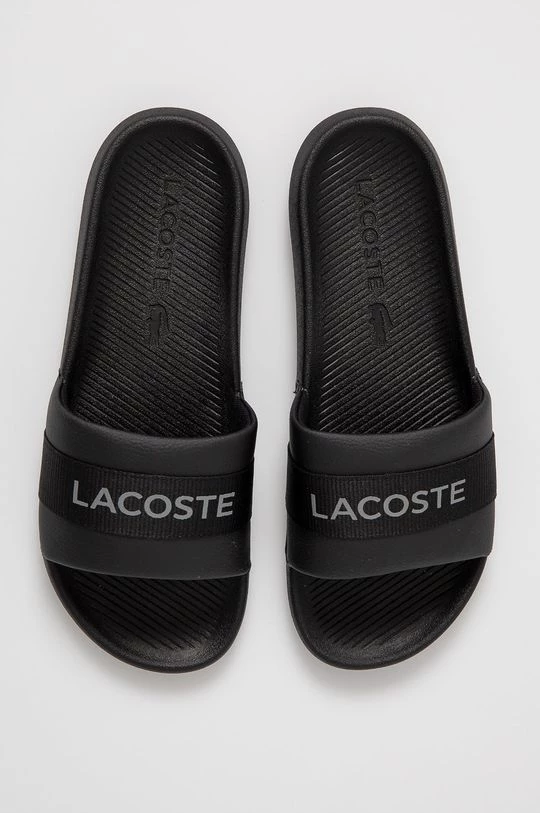 Ανδρικά Παντόφλες Lacoste χρώμα: μαύρο 4 Ανδρικά Παντόφλες Lacoste χρώμα: μαύρο - Image 2