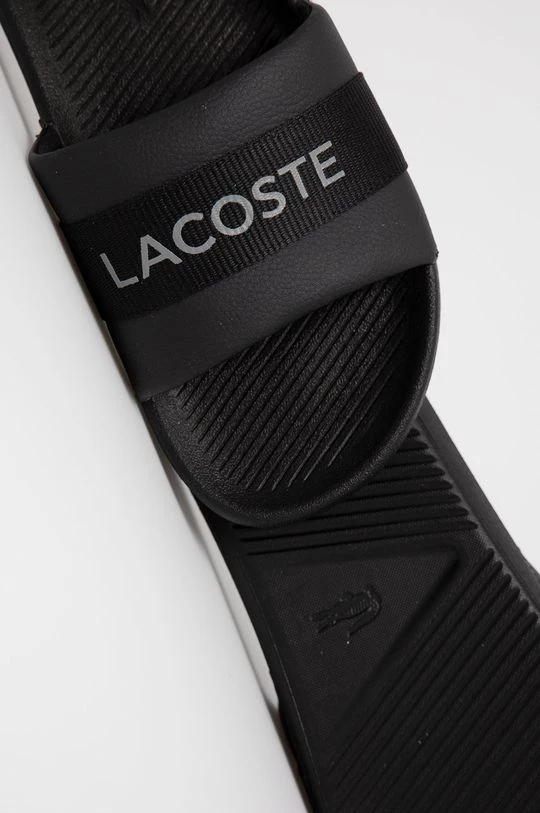 Ανδρικά Παντόφλες Lacoste χρώμα: μαύρο 5 Ανδρικά Παντόφλες Lacoste χρώμα: μαύρο - Image 3