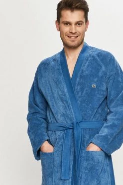 Ανδρικά Μπουρνούζια Μπουρνούζι Lacoste κόκκινο ροζ