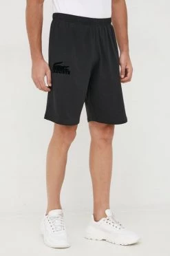Ανδρικά Σορτς Lacoste μαύρο