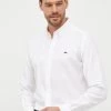 Ανδρικά Πουκάμισα Πουκάμισο Lacoste άσπρο, -Εξοδος Lacoste Κατάστημα unnamed file 1605