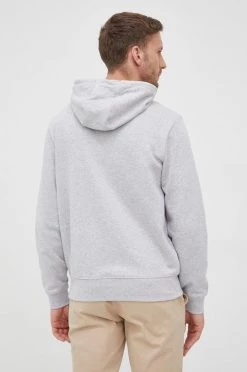 Ανδρικά Χωρίς φερμουάρ Βαμβακερή μπλούζα Lacoste χρώμα: γκρι, -Εξοδος Lacoste Κατάστημα unnamed file 1664