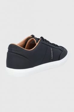 Ανδρικά Sneakers Δερμάτινα παπούτσια Lacoste μαύρο -Εξοδος Lacoste Κατάστημα unnamed file 1706