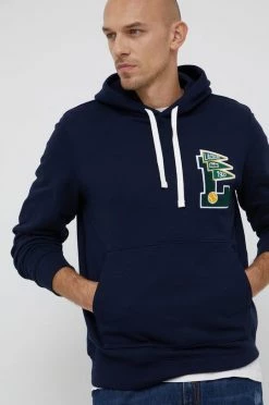 Ανδρικά Χωρίς φερμουάρ Βαμβακερή μπλούζα Lacoste χρώμα: ναυτικό μπλε -Εξοδος Lacoste Κατάστημα unnamed file 1726