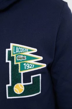 Ανδρικά Χωρίς φερμουάρ Βαμβακερή μπλούζα Lacoste χρώμα: ναυτικό μπλε -Εξοδος Lacoste Κατάστημα unnamed file 1727