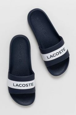 Ανδρικά Παντόφλες Lacoste χρώμα: ναυτικό μπλε -Εξοδος Lacoste Κατάστημα unnamed file 1747