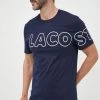 Ανδρικά Μπλουζάκια Βαμβακερό μπλουζάκι Lacoste ναυτικό μπλε -Εξοδος Lacoste Κατάστημα unnamed file 1795