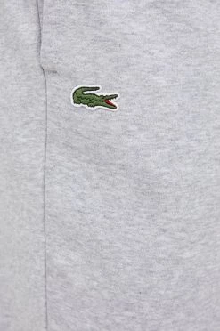 Ανδρικά Παντελόνια φόρμας Παντελόνι Lacoste χρώμα: γκρι -Εξοδος Lacoste Κατάστημα unnamed file 1805