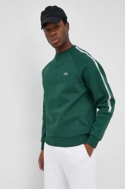 Ανδρικά Χωρίς φερμουάρ Μπλούζα Lacoste χρώμα: πράσινο, -Εξοδος Lacoste Κατάστημα unnamed file 1838