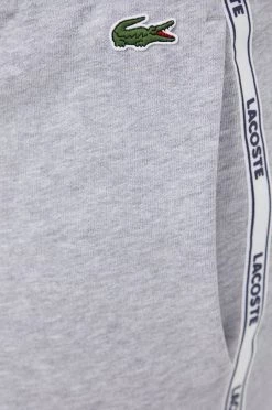 Ανδρικά Παντελόνια φόρμας Παντελόνι Lacoste χρώμα: γκρι -Εξοδος Lacoste Κατάστημα unnamed file 1848