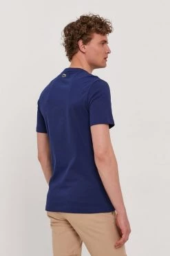 Ανδρικά Μπλουζάκια Μπλουζάκι Lacoste χρώμα: ναυτικό μπλε -Εξοδος Lacoste Κατάστημα unnamed file 1880