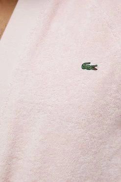 Ανδρικά Μπουρνούζια Βαμβακερό μπουρνούζι Lacoste ροζ -Εξοδος Lacoste Κατάστημα unnamed file 1943