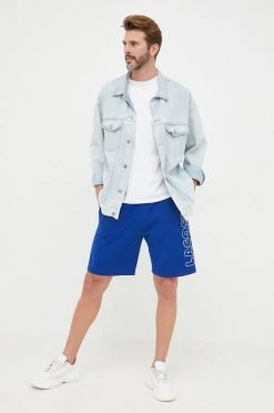 Ανδρικά Σορτς Lacoste ναυτικό μπλε