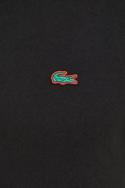 Ανδρικά Μπλουζάκια Βαμβακερό μπλουζάκι Lacoste μαύρο -Εξοδος Lacoste Κατάστημα unnamed file 1963