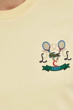 Ανδρικά Μπλουζάκια Βαμβακερό μπλουζάκι Lacoste κίτρινο -Εξοδος Lacoste Κατάστημα unnamed file 1973