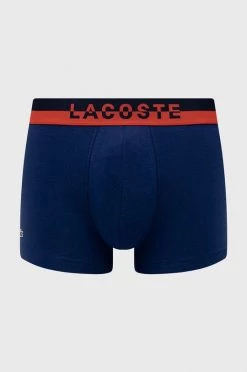 Ανδρικά Μπόξερ και σλιπ Μποξεράκια Lacoste (3-pack) χρώμα: ναυτικό μπλε -Εξοδος Lacoste Κατάστημα unnamed file 1983