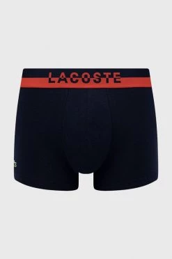Ανδρικά Μπόξερ και σλιπ Μποξεράκια Lacoste (3-pack) χρώμα: ναυτικό μπλε -Εξοδος Lacoste Κατάστημα unnamed file 1985