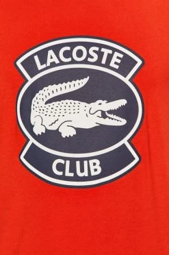 Ανδρικά Μπλουζάκια Lacoste - Μπλουζάκι κόκκινο -Εξοδος Lacoste Κατάστημα unnamed file 1995