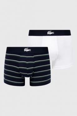 Ανδρικά Μπόξερ και σλιπ Μποξεράκια Lacoste(3-pack) χρώμα: ναυτικό μπλε