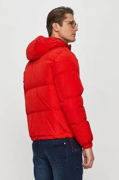 Ανδρικά Κοντά μπουφάν Lacoste - Μπουφάν με επένδυση από πούπουλα κόκκινο -Εξοδος Lacoste Κατάστημα unnamed file 249