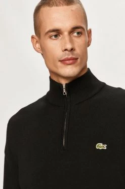 Ανδρικά Χωρίς φερμουάρ Lacoste - Πουλόβερ μαύρο -Εξοδος Lacoste Κατάστημα unnamed file 289