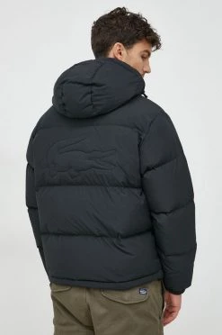 Ανδρικά Κοντά μπουφάν Μπουφάν με επένδυση από πούπουλα Lacoste χρώμα: μαύρο, -Εξοδος Lacoste Κατάστημα unnamed file 312