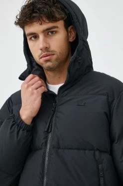 Ανδρικά Κοντά μπουφάν Μπουφάν με επένδυση από πούπουλα Lacoste χρώμα: μαύρο, -Εξοδος Lacoste Κατάστημα unnamed file 313