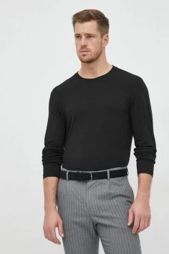 Ανδρικά Μακρυμάνικα Longsleeve Lacoste μαύρο -Εξοδος Lacoste Κατάστημα unnamed file 318