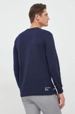 Ανδρικά Μακρυμάνικα Βαμβακερή μπλούζα με μακριά μανίκια Lacoste ναυτικό μπλε -Εξοδος Lacoste Κατάστημα unnamed file 323