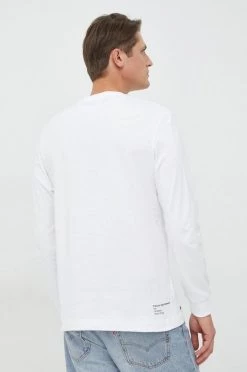 Ανδρικά Μακρυμάνικα Βαμβακερή μπλούζα με μακριά μανίκια Lacoste άσπρο -Εξοδος Lacoste Κατάστημα unnamed file 328