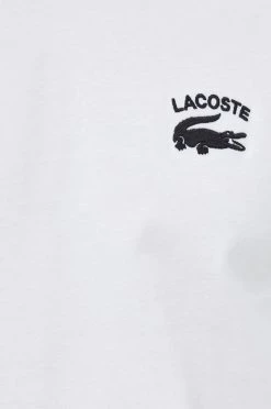 Ανδρικά Μακρυμάνικα Βαμβακερή μπλούζα με μακριά μανίκια Lacoste άσπρο -Εξοδος Lacoste Κατάστημα unnamed file 330