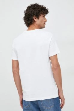 Ανδρικά Μπλουζάκια Βαμβακερό μπλουζάκι Lacoste άσπρο -Εξοδος Lacoste Κατάστημα unnamed file 339